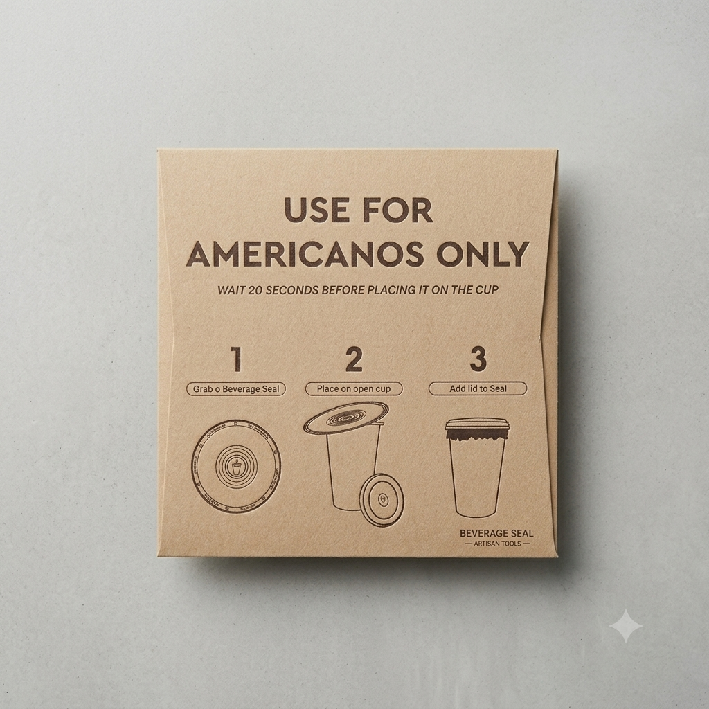 Americano Seals - Pack of 100 seals